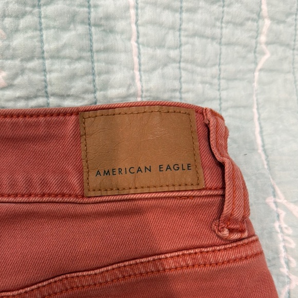 American Eagle Outfitters Rust Flare Jeans - Picture 3 of 5